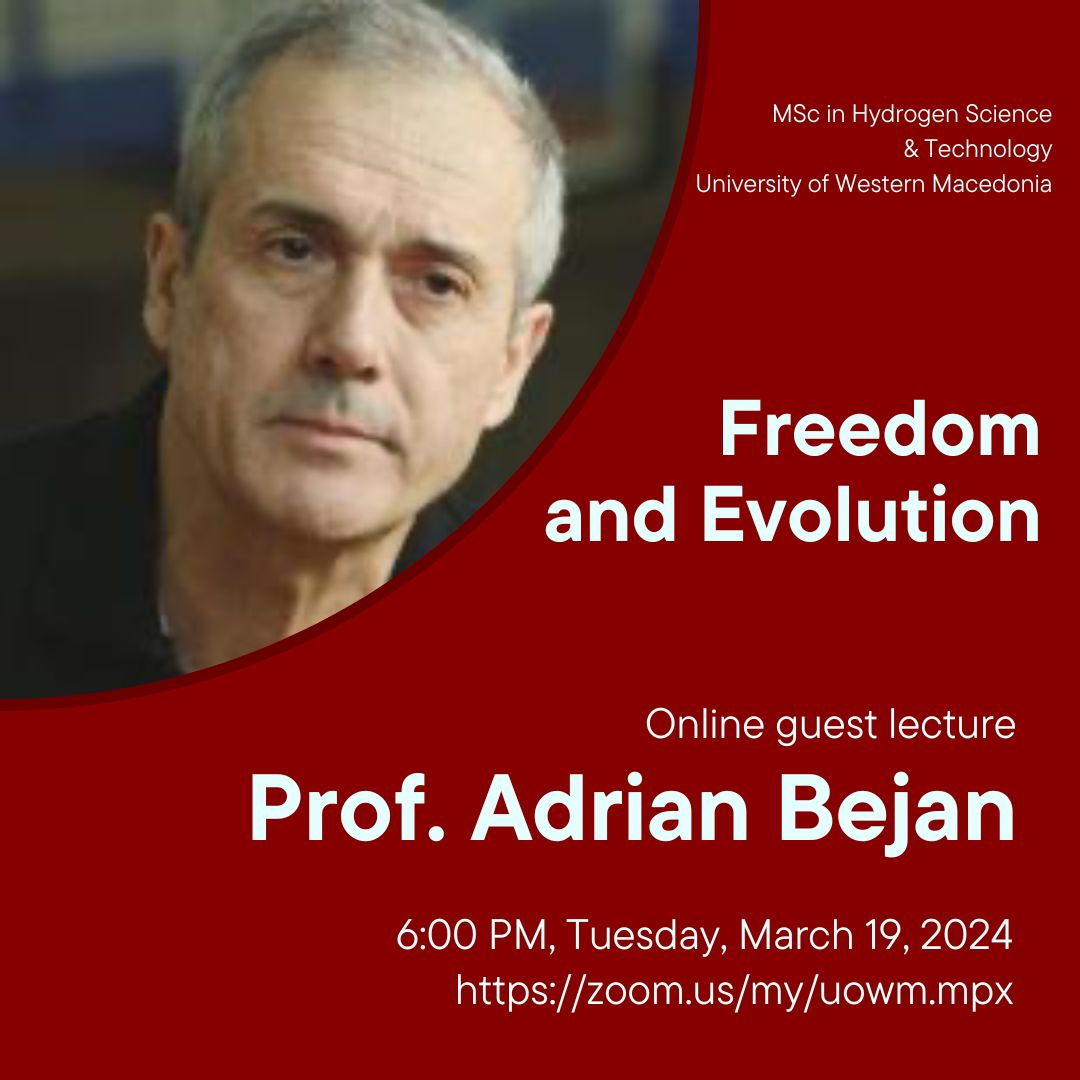 2024_03_19 Prof Adrian Bejan lecture - social media